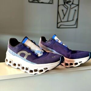 On running shoes cloudmonsters